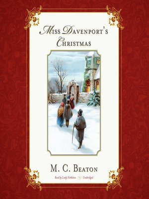 cover image of Miss Davenport's Christmas
